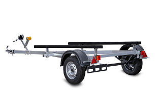 Автоприцеп LAKER Smart Trailer 300 Light, на рессорной подвеске, оцинкованный